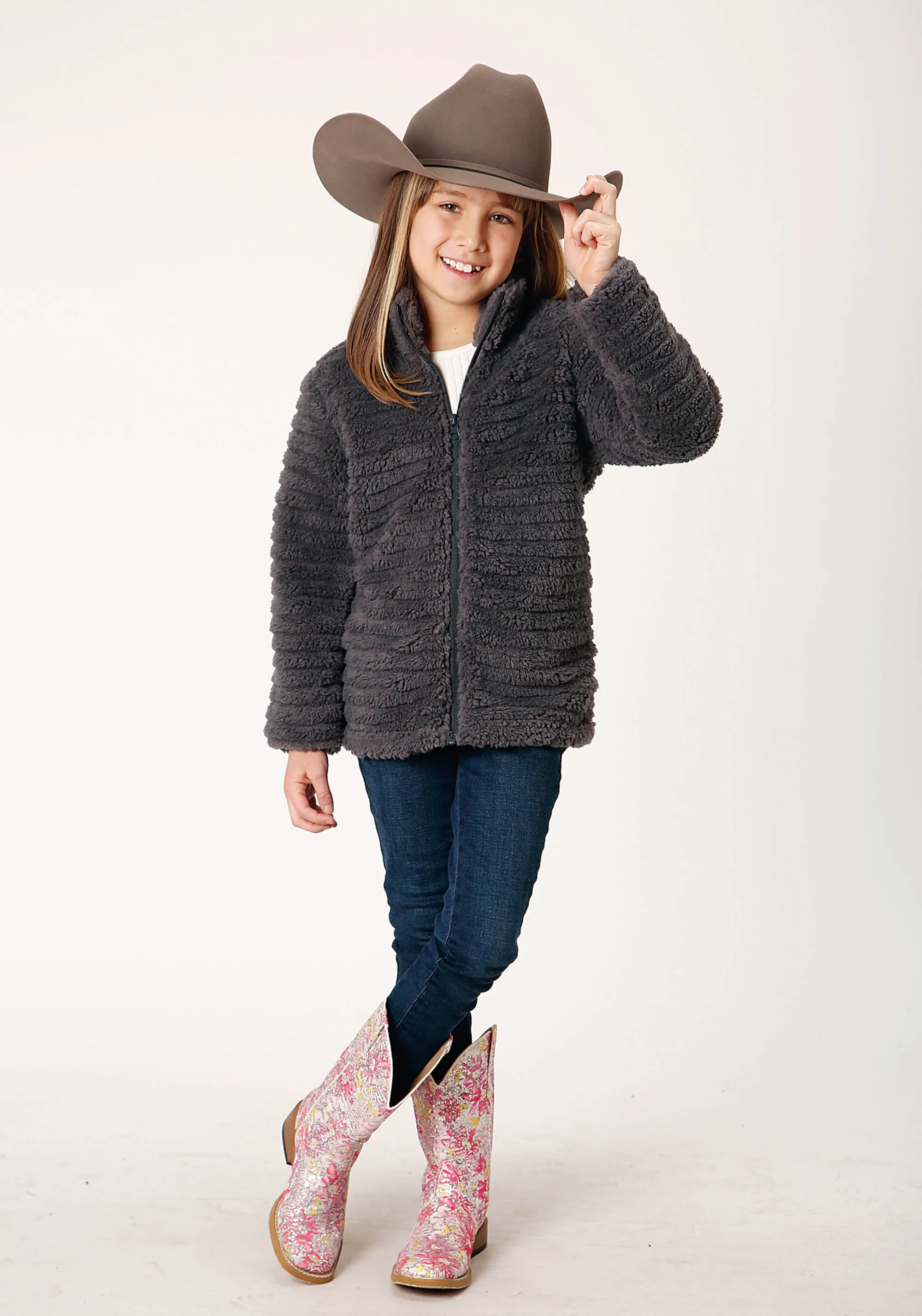 GIRLS WOMENS  FAUX MINK FLEECE JACKET POLAR FLEECE PULLOVER