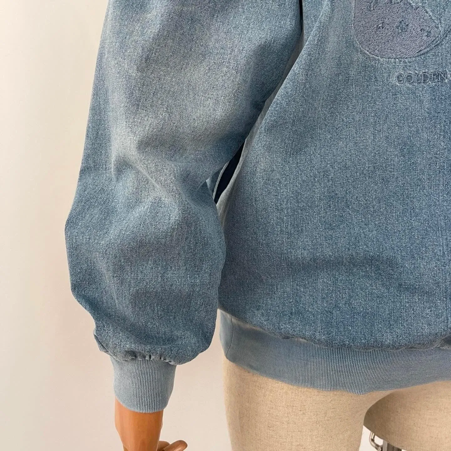 GOLDEN GOOSE Denim Pullover