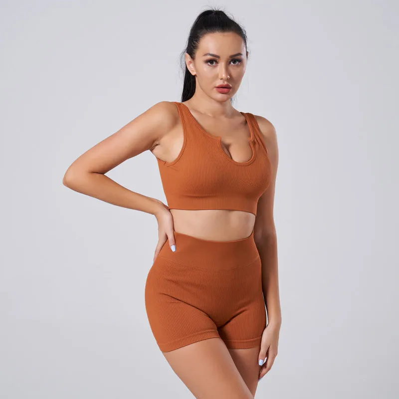 High Waist Seamless Workout Sets