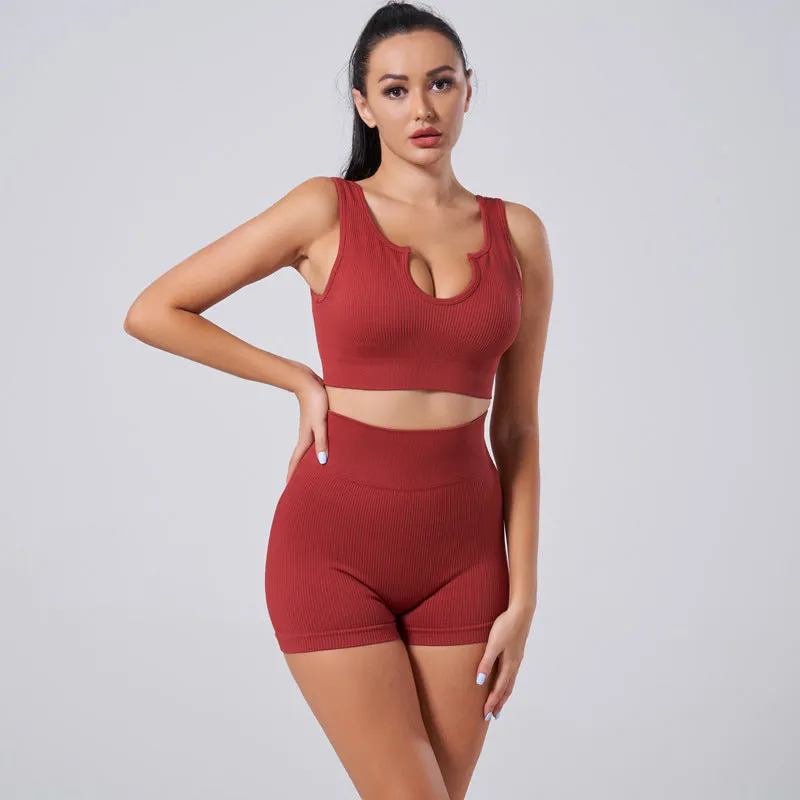 High Waist Seamless Workout Sets