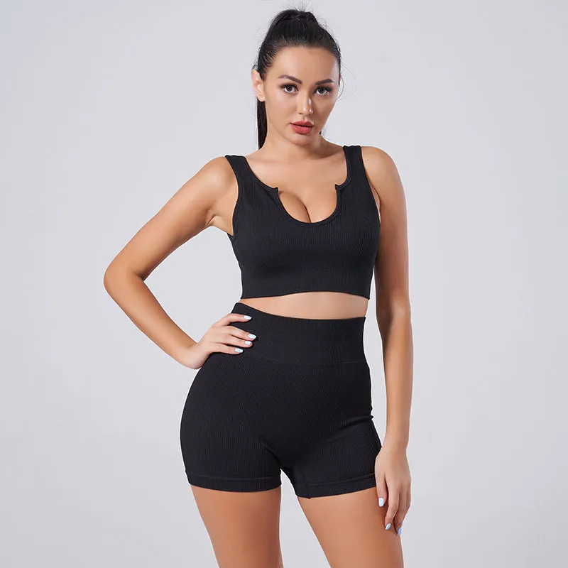 High Waist Seamless Workout Sets