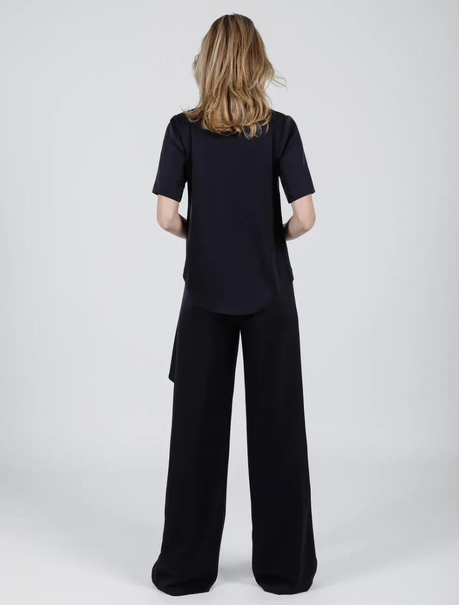 Hilton  Hollis Printemps Sateen Pant Midnight