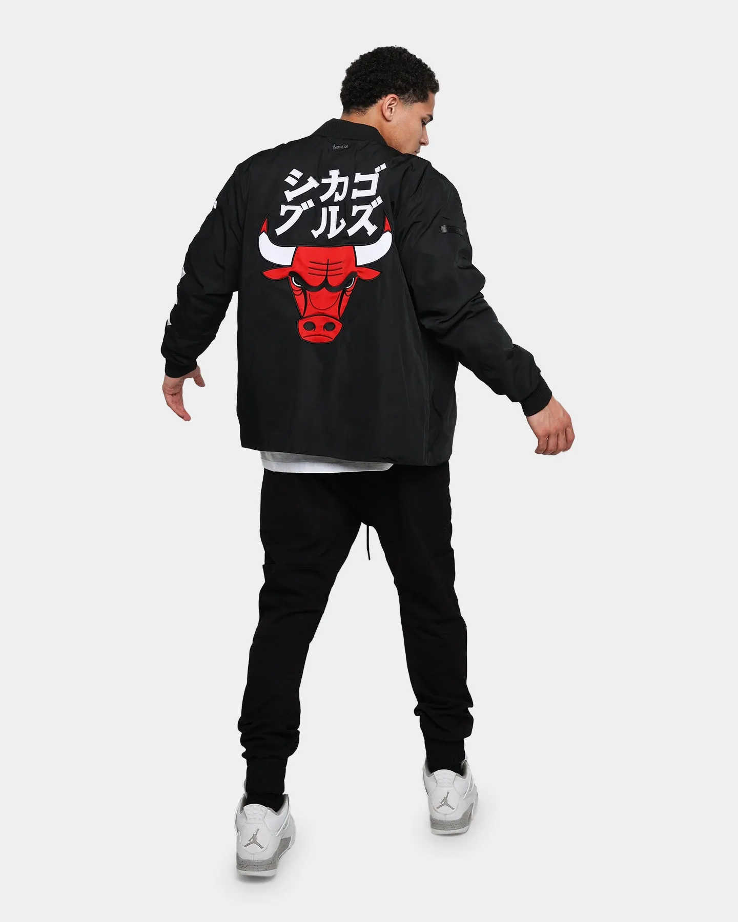 Hyperfly X NBA Chicago Bulls Katakana Kimono Black