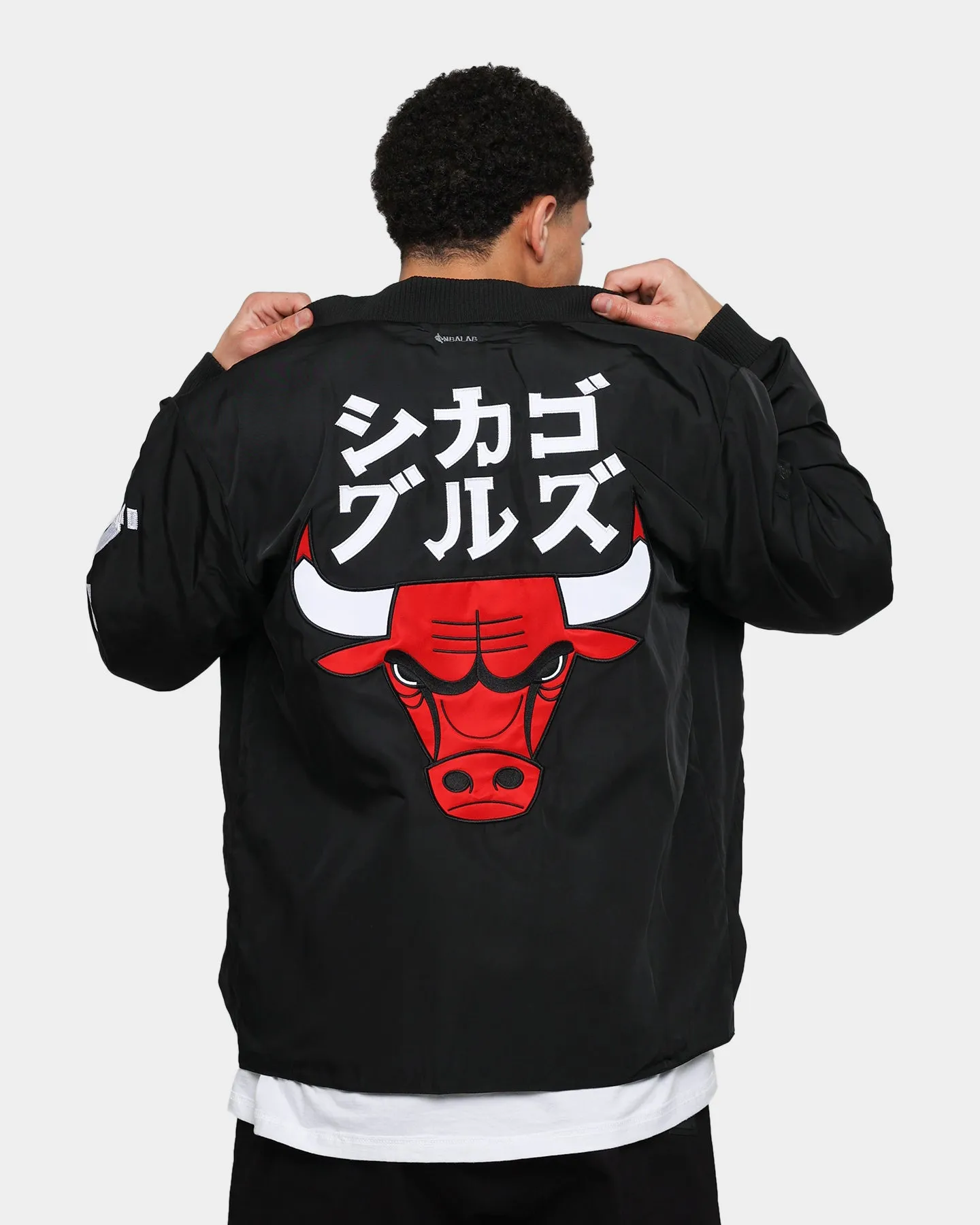 Hyperfly X NBA Chicago Bulls Katakana Kimono Black