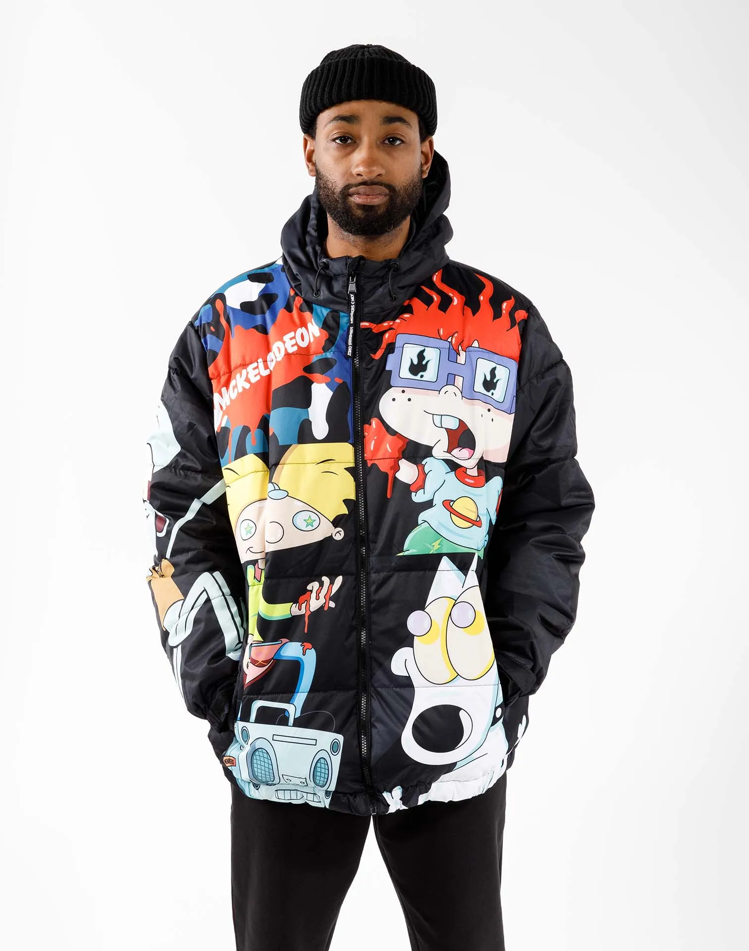 I Apparel Brands Llc Nickelodeon Puffer Jacket