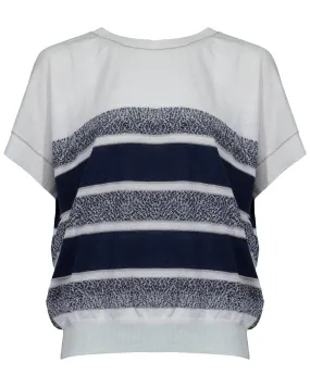 Indigo Stripe Pullover