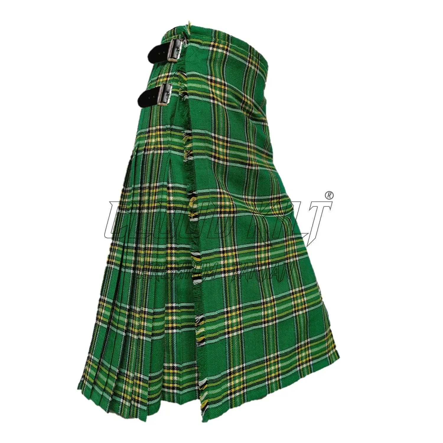 Irish Green Tartan Kilt