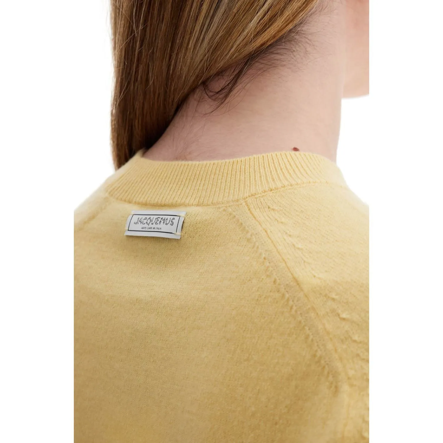 Jacquemus cropped pullover 'the threshold