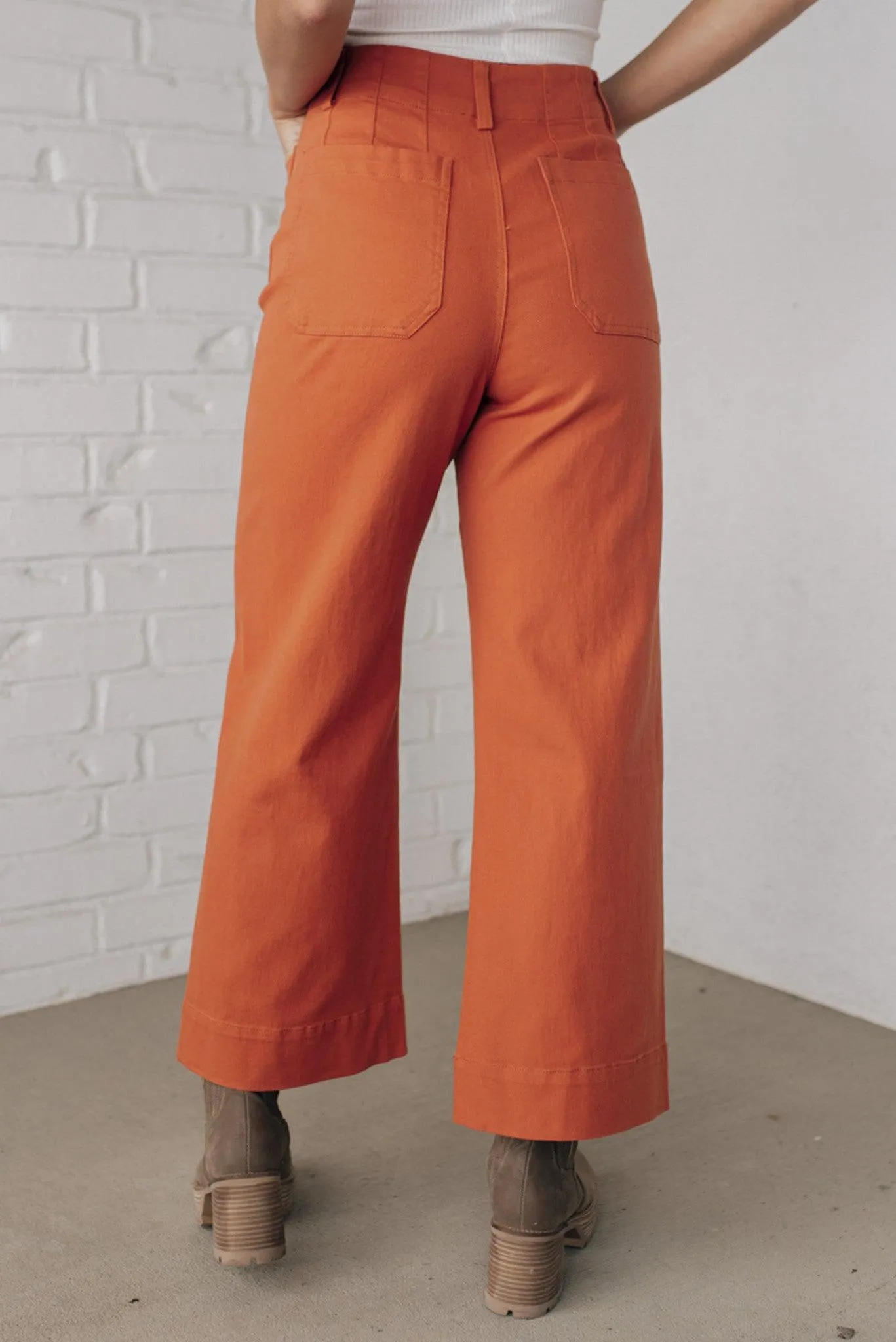 Jaymie Wide Leg High Waist Pants