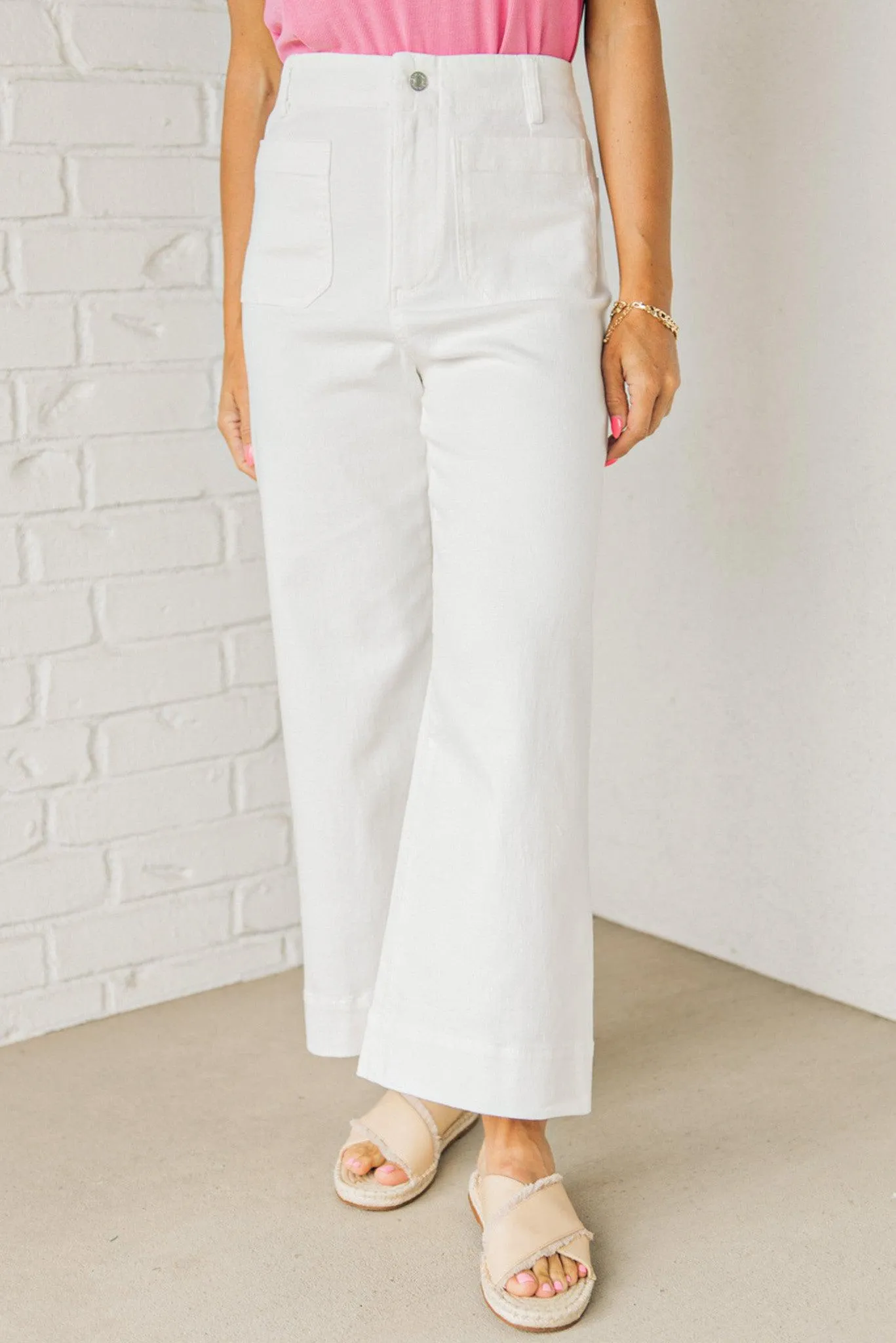 Jaymie Wide Leg High Waist Pants