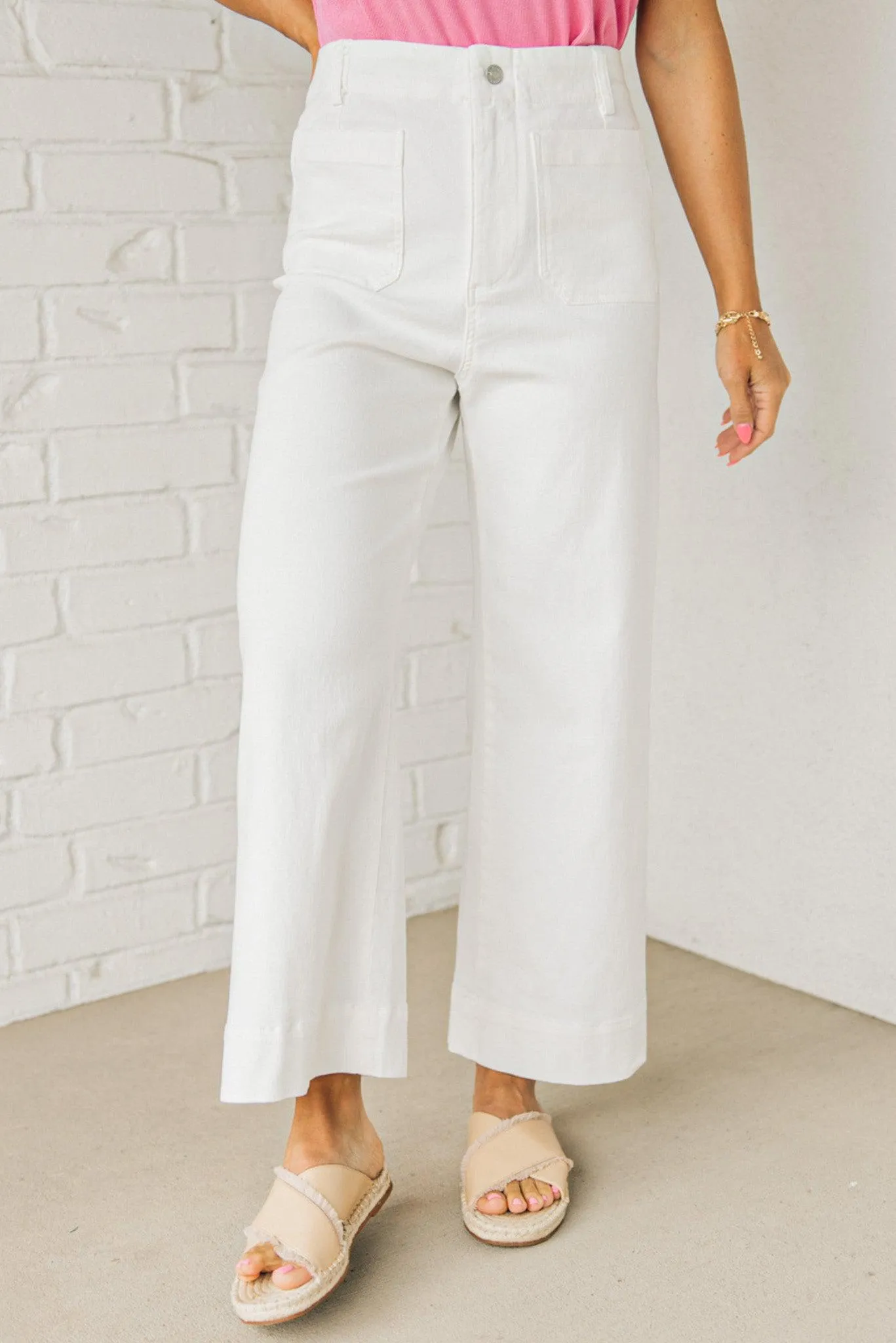 Jaymie Wide Leg High Waist Pants