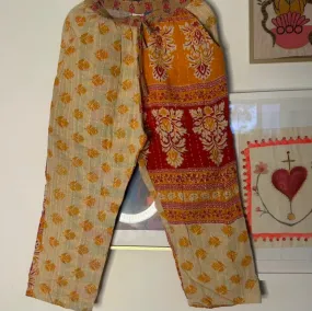 Kantha Pants – Saffron (M)