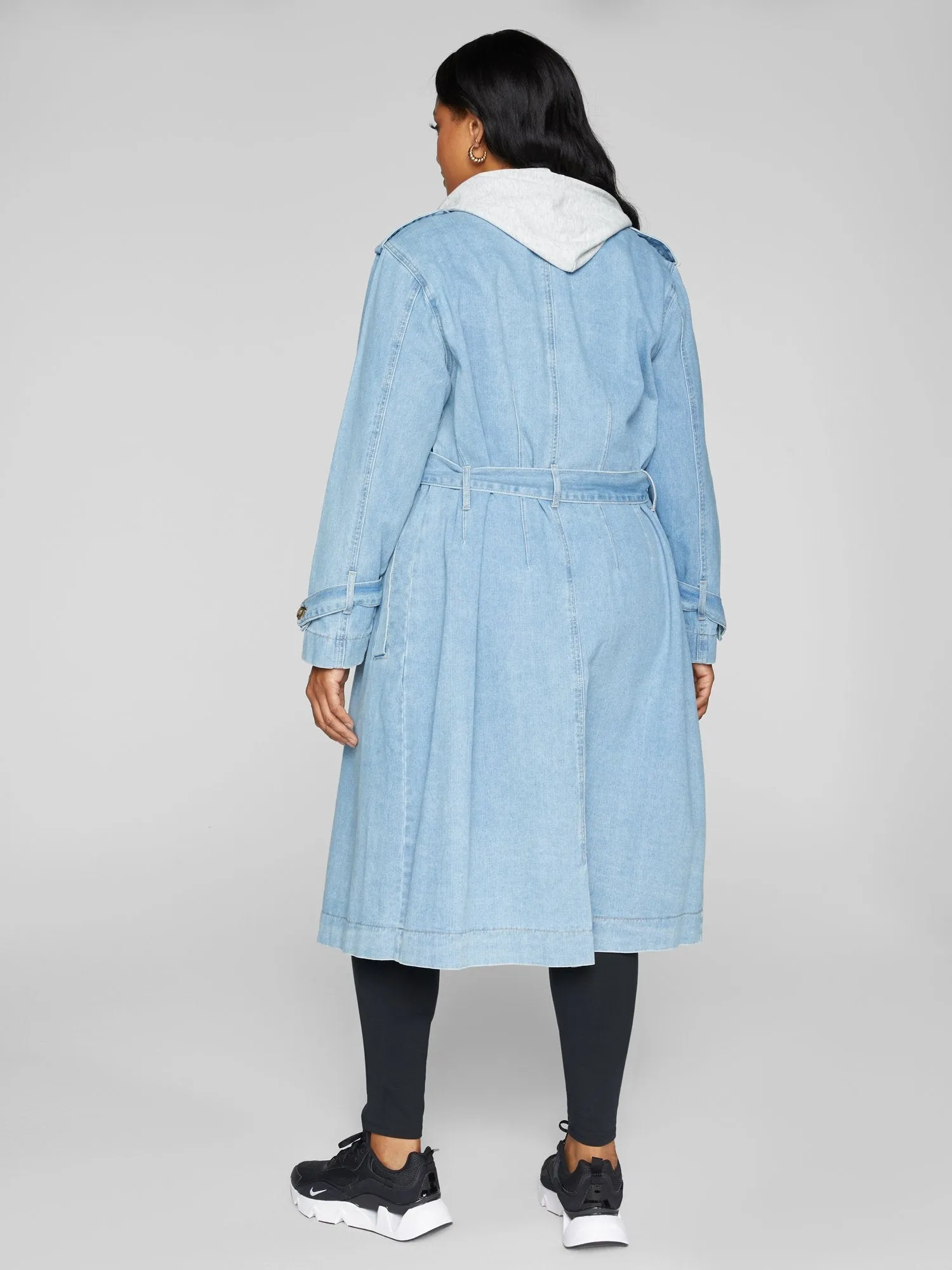 Katrina Denim Trench Coat