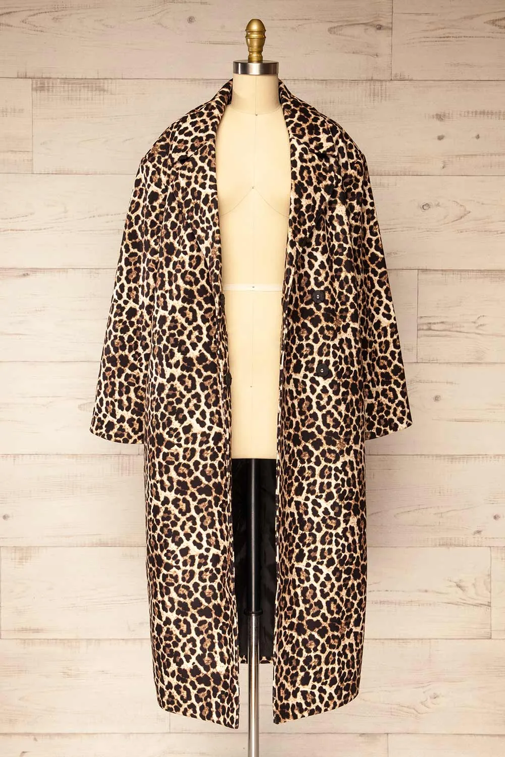 Kilkis | Leopard Print Trench Coat