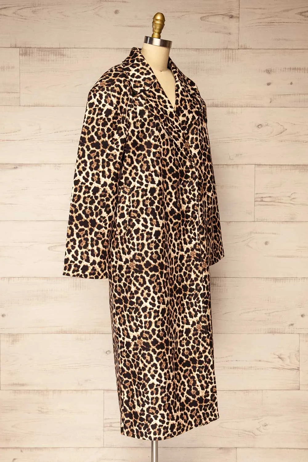 Kilkis | Leopard Print Trench Coat