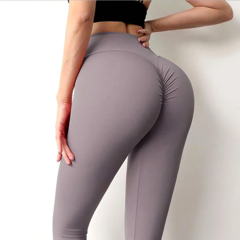 KittenAlarm - Mojoyce Seamless Sport Leggings Fitness Yoga Pants Push Up Tights Women High Waist Gym Clothing Workout Solid Color Leggins