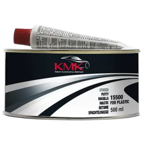 KMK Italian Automotive Refinish Putty for Plastic 500ml