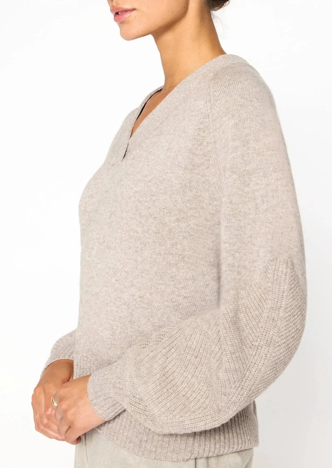 Malia Pullover - Otter Melange