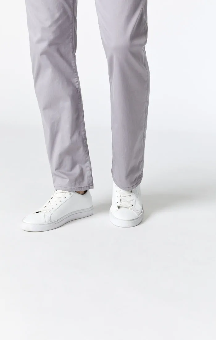 MATT RELAXED STRAIGHT LEG PANTS IN GRAPHITE TWILL