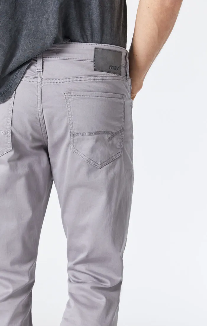 MATT RELAXED STRAIGHT LEG PANTS IN GRAPHITE TWILL