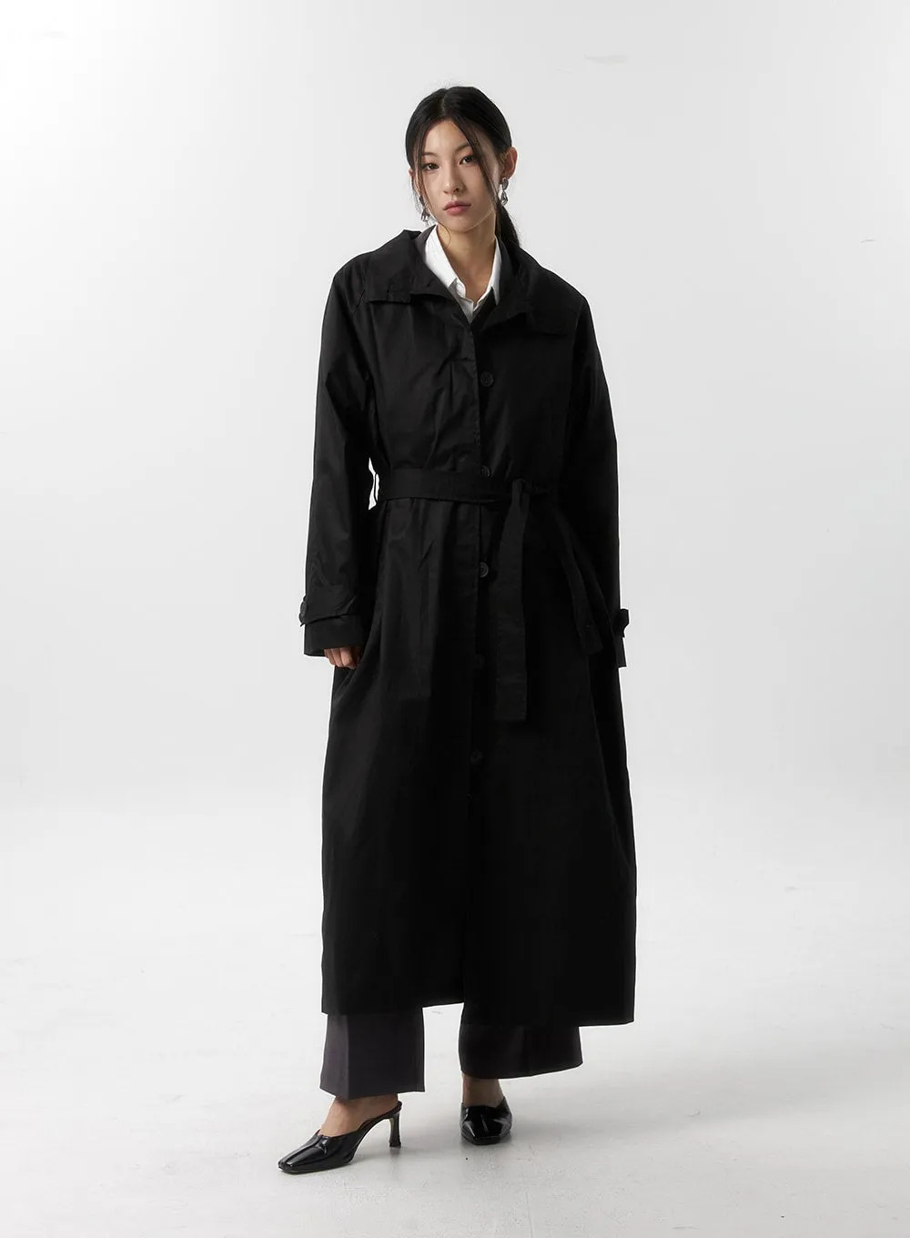 Maxi Trench Coat IS315