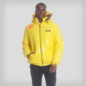 Members Only Men's Nickelodeon Shiny Collab Puffer Jacket