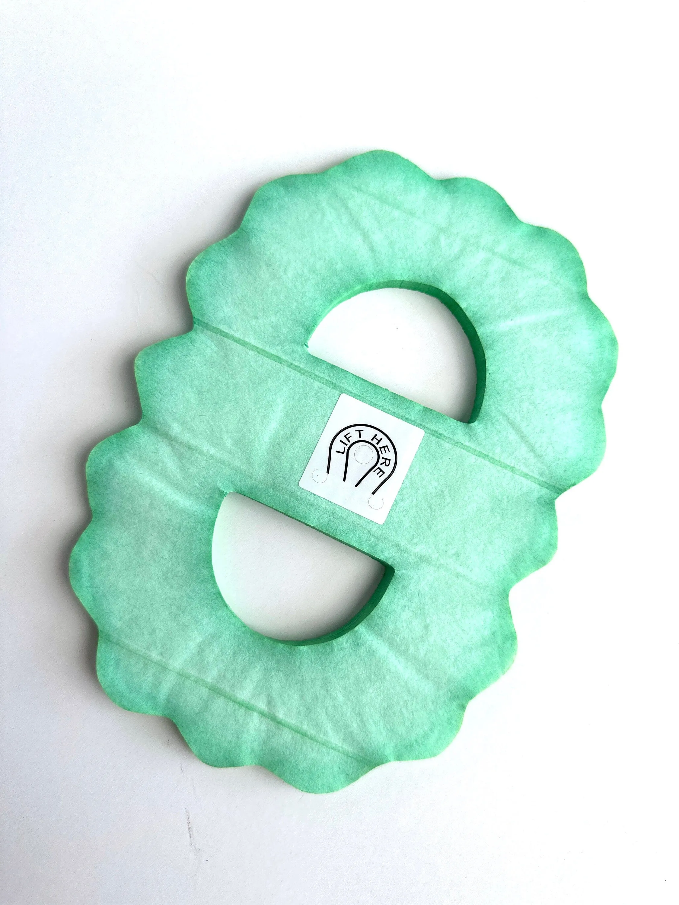 Mint green Classic vintage Paper Garlands - set of 3 -  142 " /  360cm - reusable