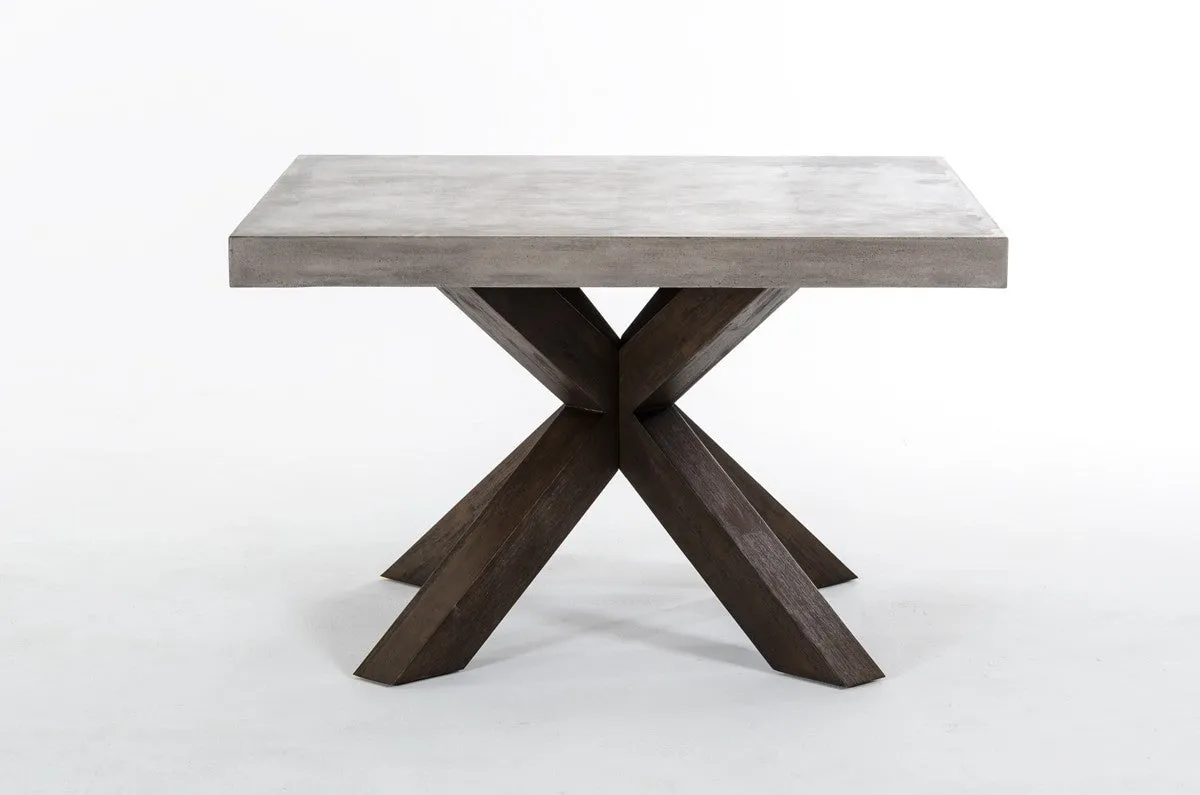 Modrest Urban Concrete Square Dining Table