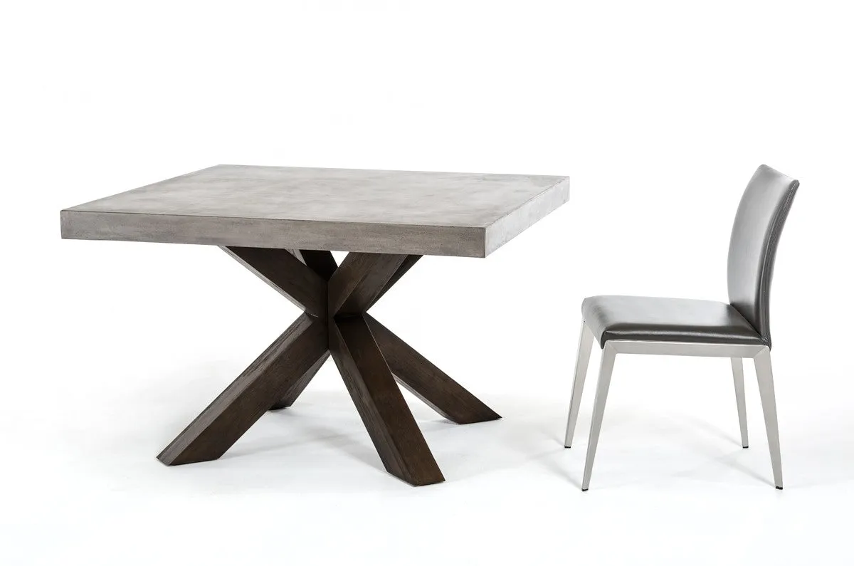 Modrest Urban Concrete Square Dining Table