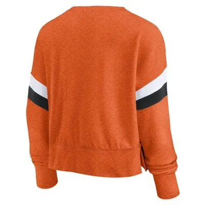 New - NCAA Oklahoma State Cowboys Women's Crew Neck Fleece Sweatshirt - L