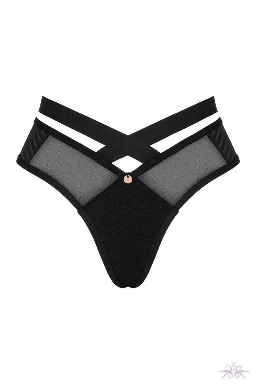 Obsessive Brasica Black Briefs