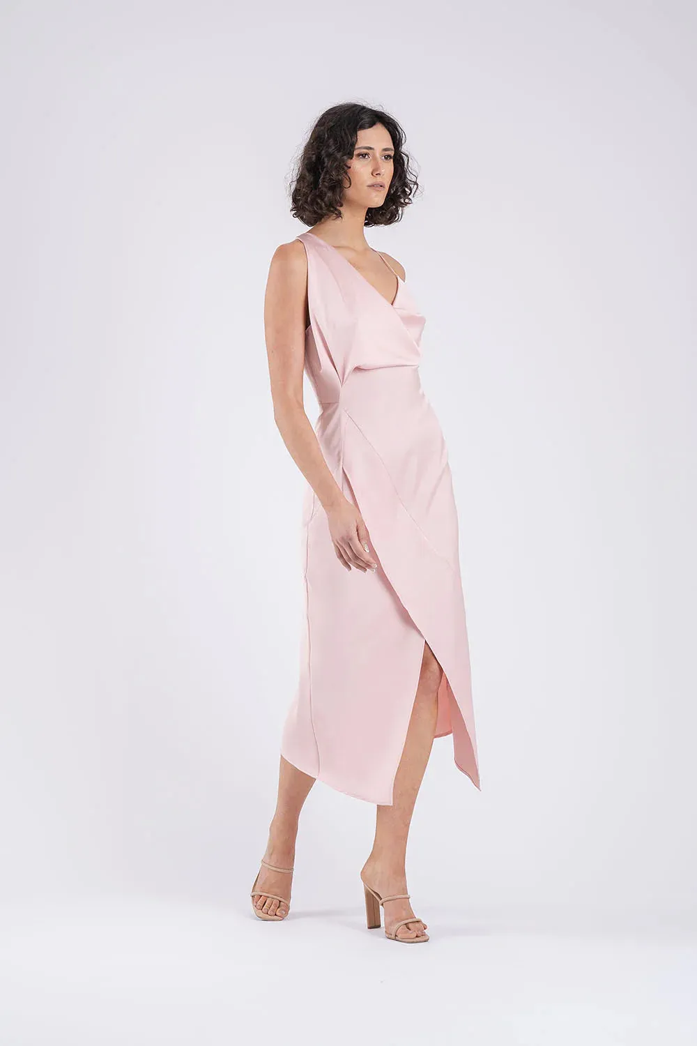 One Fell Swoop Muse Dress, Sleek Blush