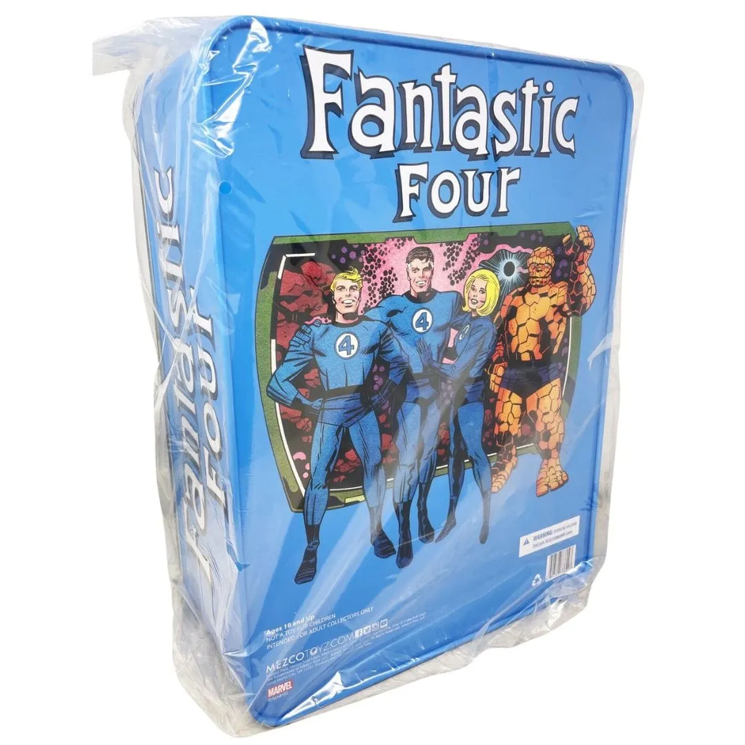 One:12 Collective Marvel Fantastic Four Deluxe Steel Boxed Action Figure Set