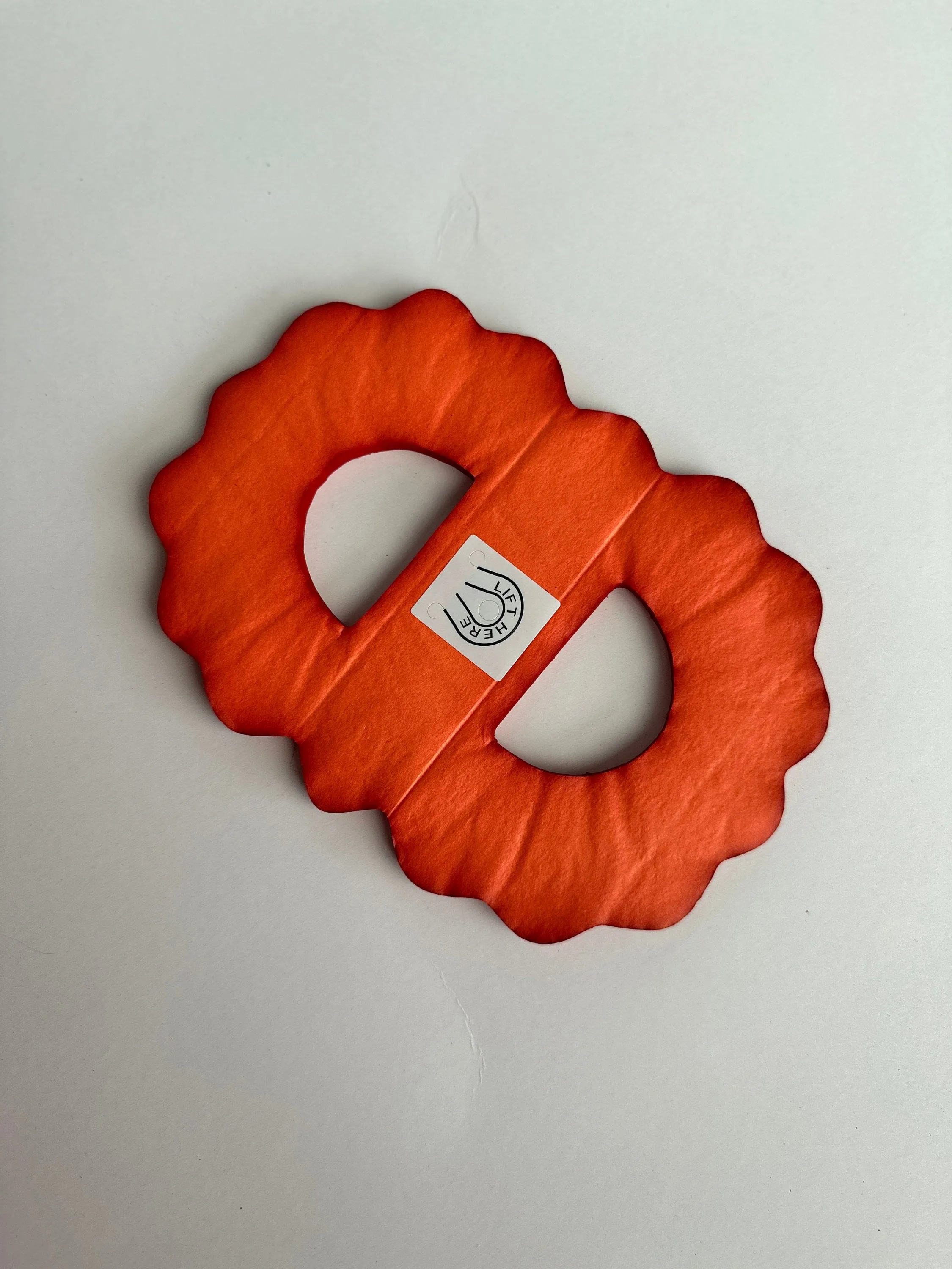 Orange  Classic vintage Paper Garlands - set of 3 -  142 " /  360cm - reusable