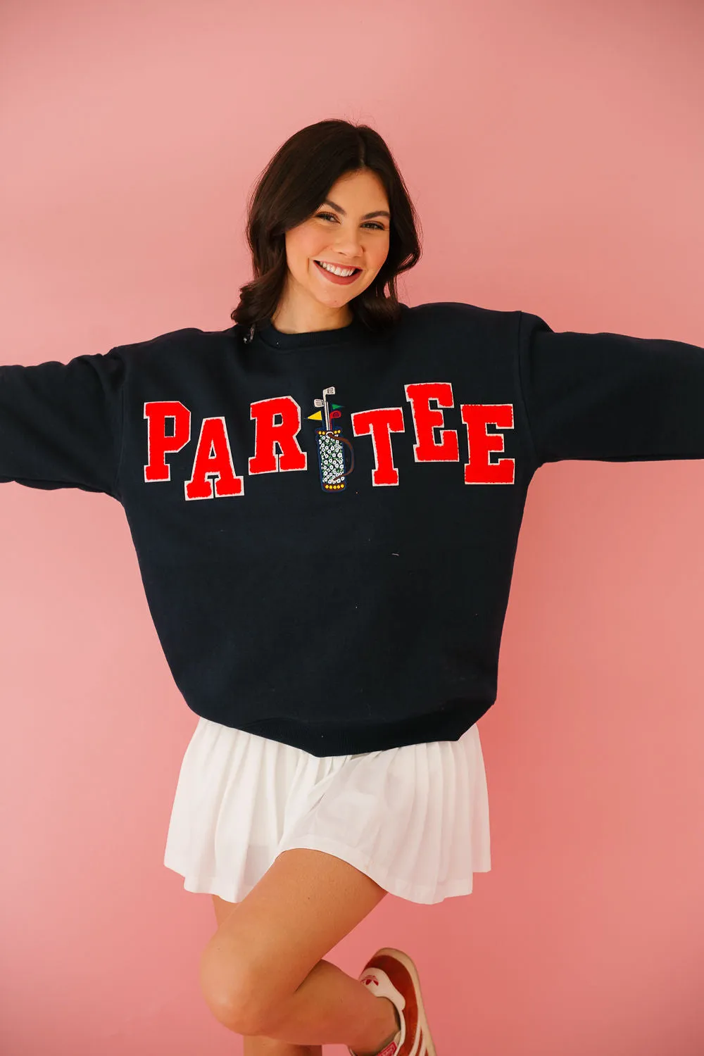 PARTEE NAVY PULLOVER