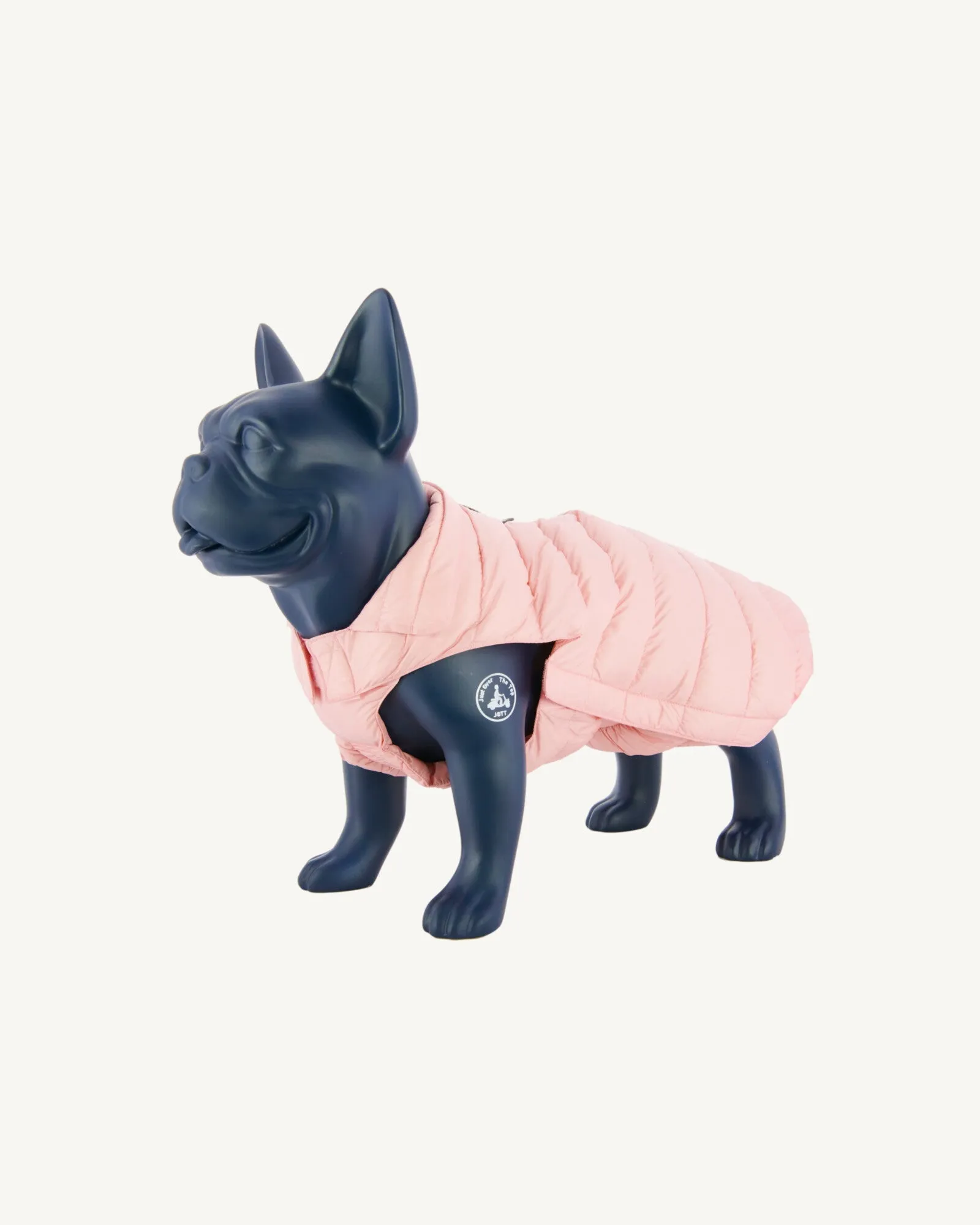 Peach pink Woop dog puffer jacket