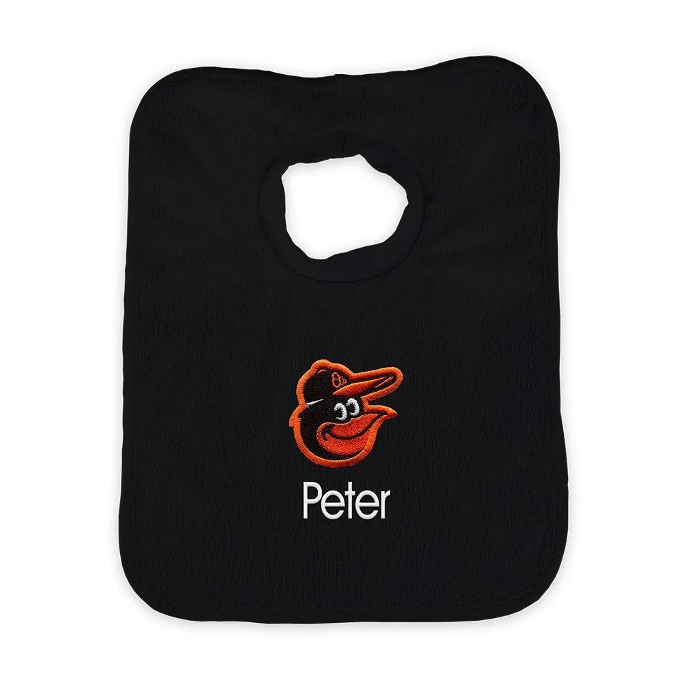 Personalized Baltimore Orioles Pullover Bib