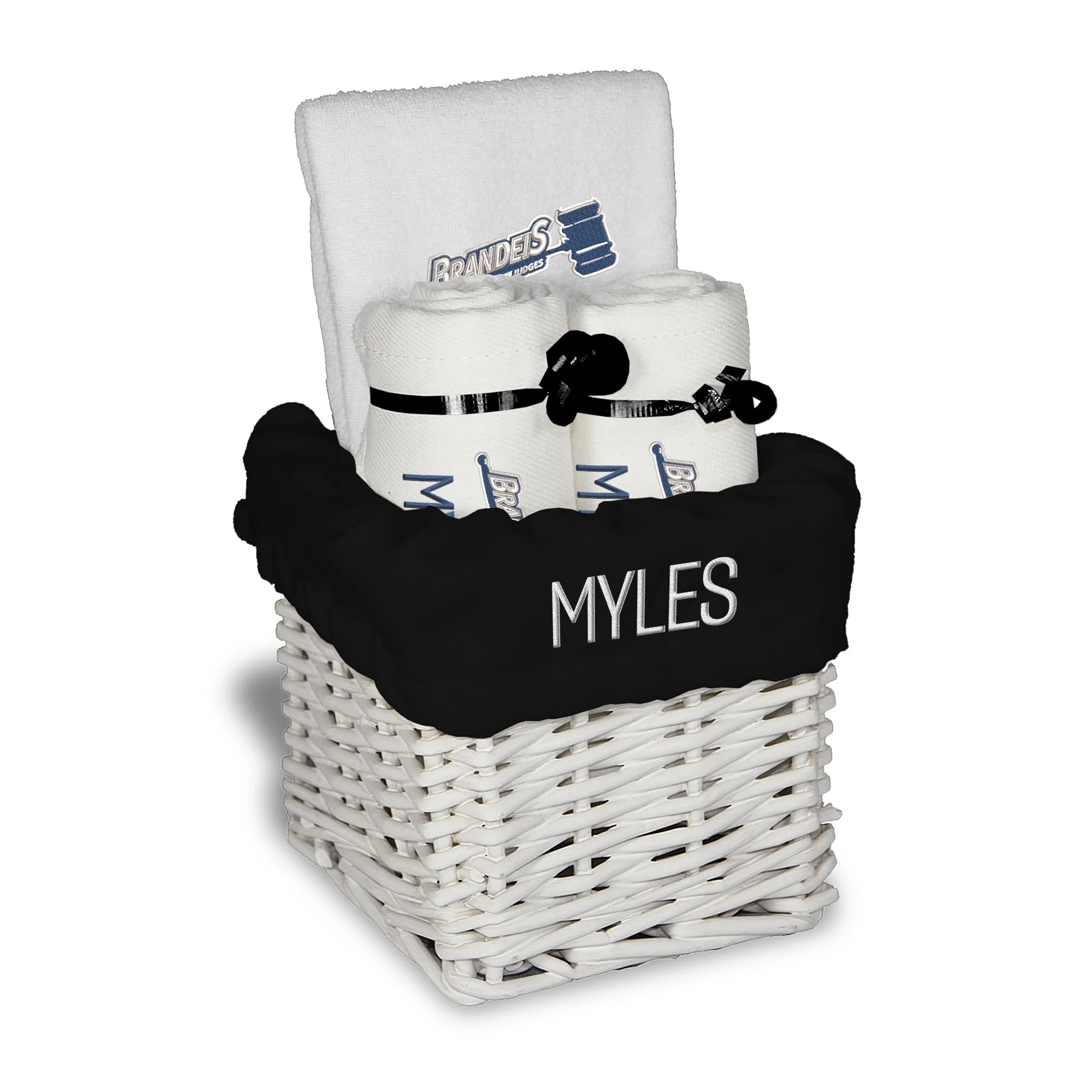 Personalized Brandeis Judges Small Basket - 4 Items