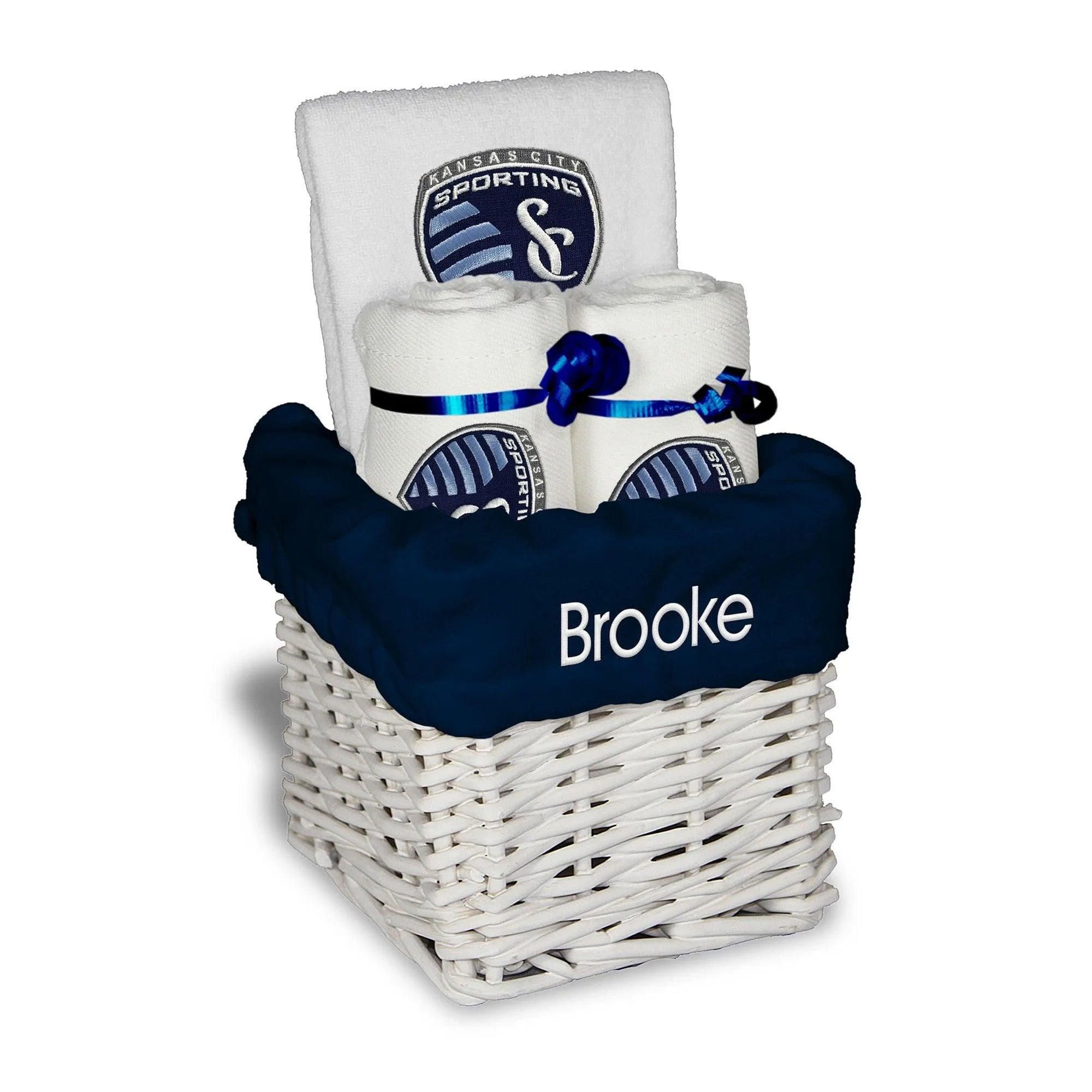 Personalized Sporting Kansas City Small Basket - 4 Items