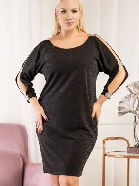 Plus size dress model 191380 Karko