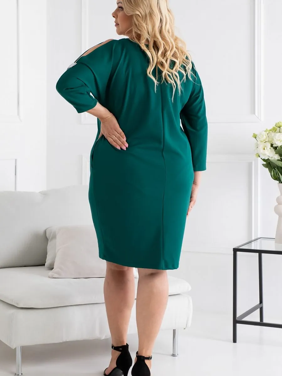 Plus size dress model 191382 Karko