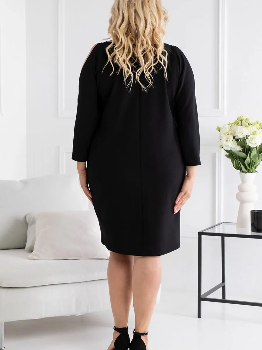 Plus size dress model 191383 Karko