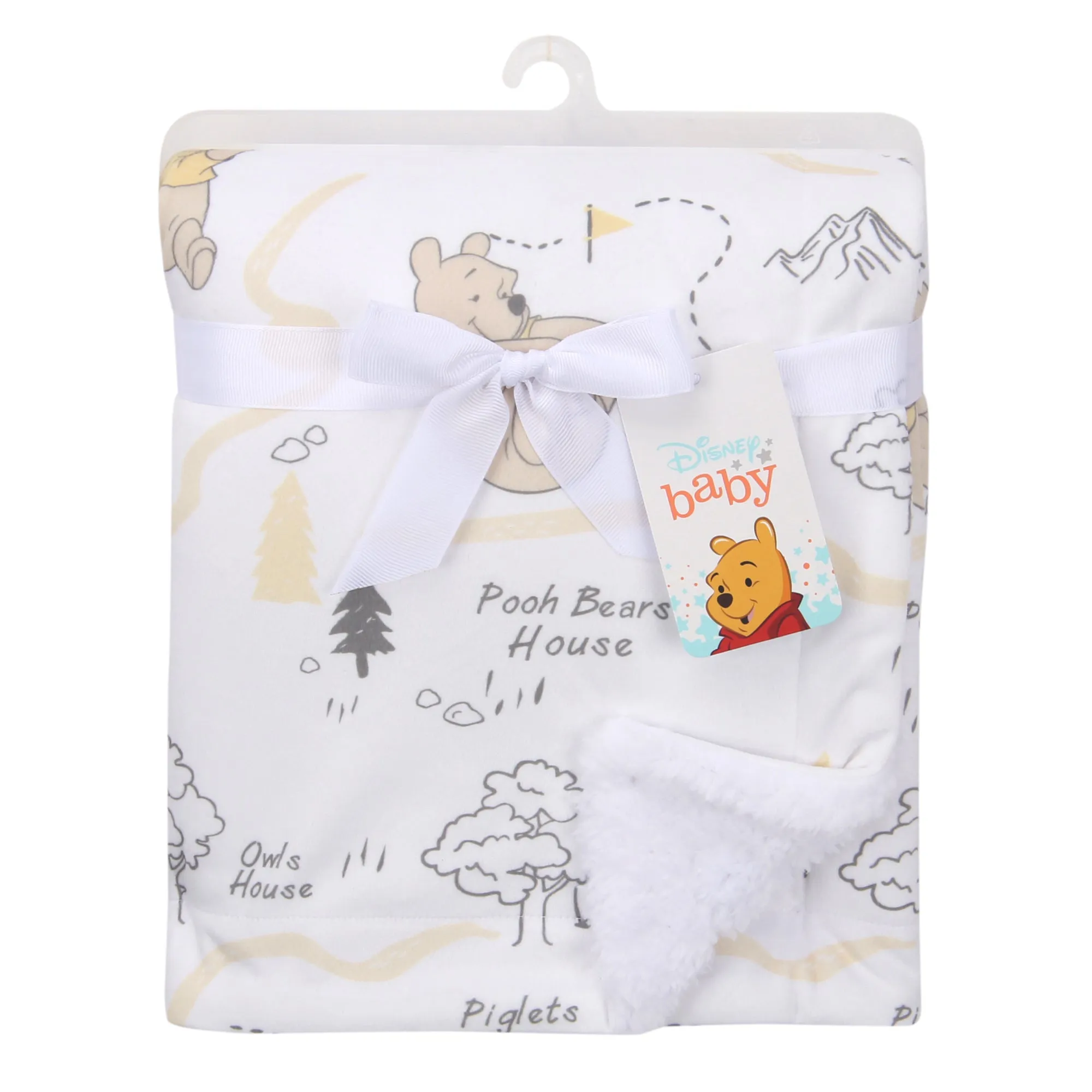 Pooh and the Hundred Acre Woods Baby Blanket