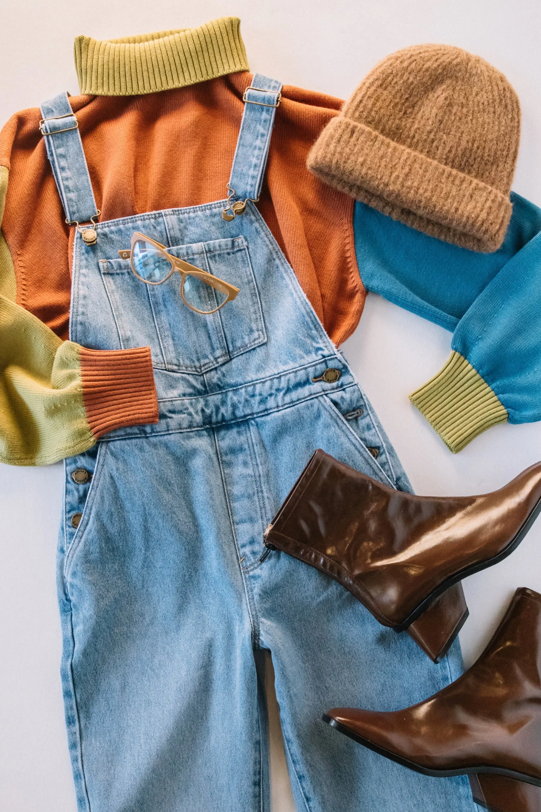 Powder Blue Ziggy Overall