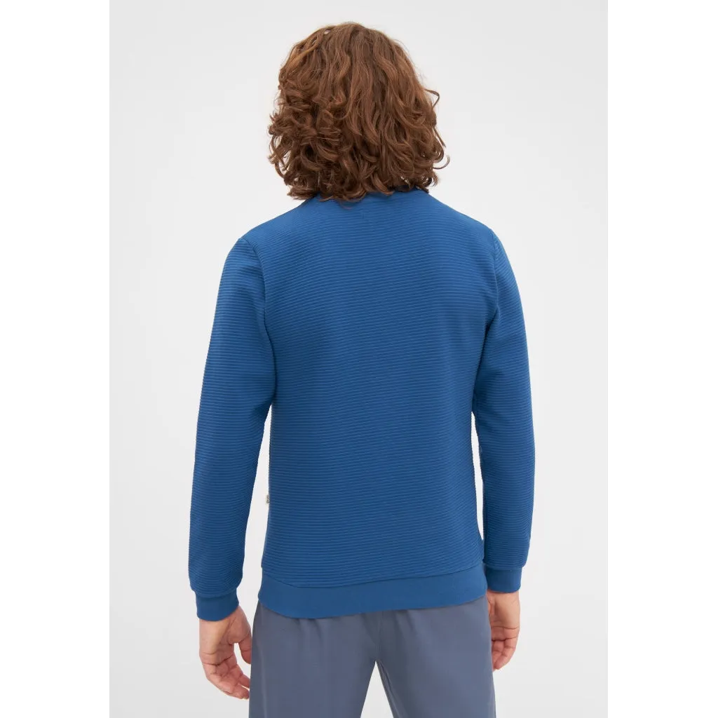 Pullover CANTON Ocean blue rib  | Givn