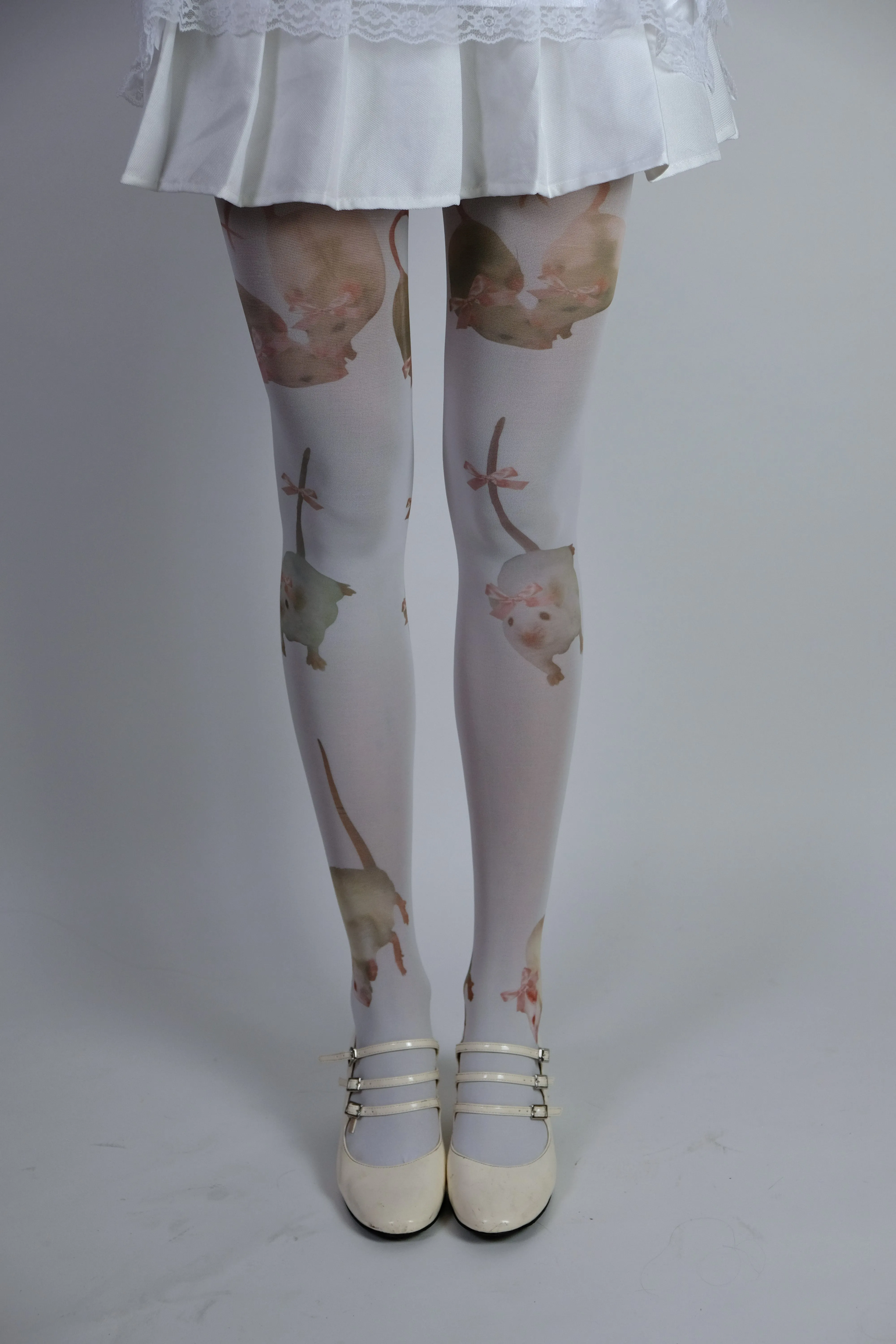 Rats with Bows tights- S-XL