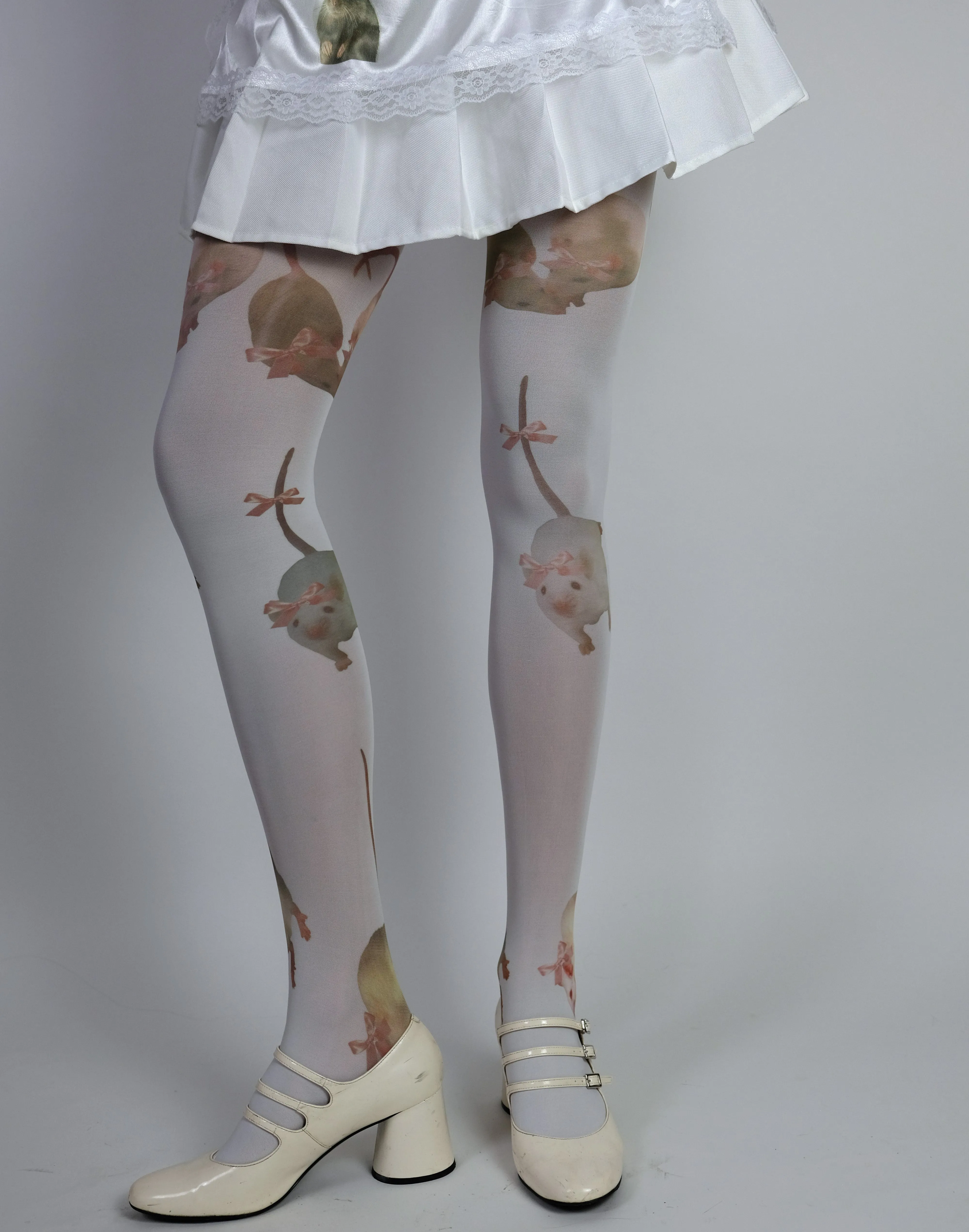 Rats with Bows tights- S-XL