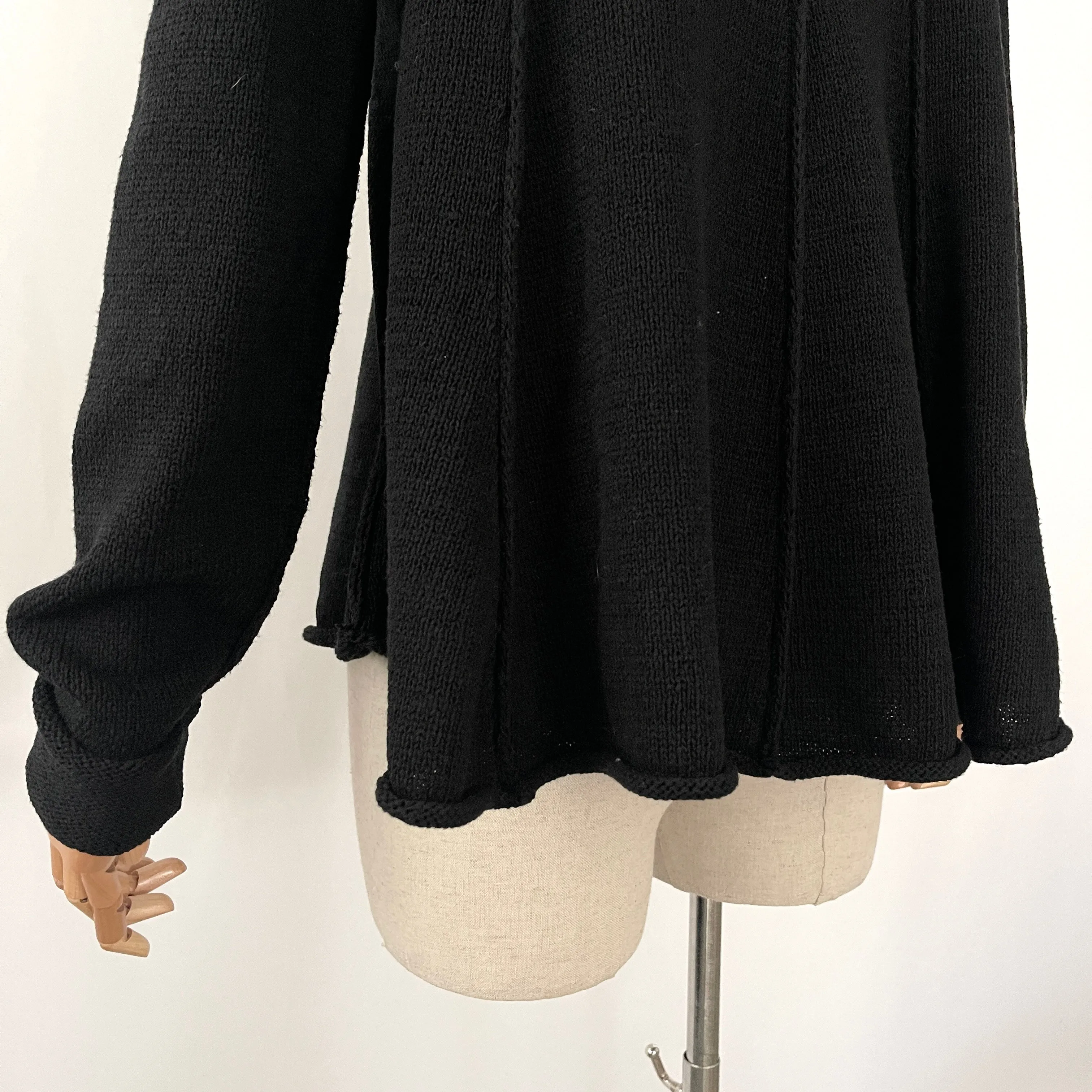 RUNDHOLZ Black Cardigan