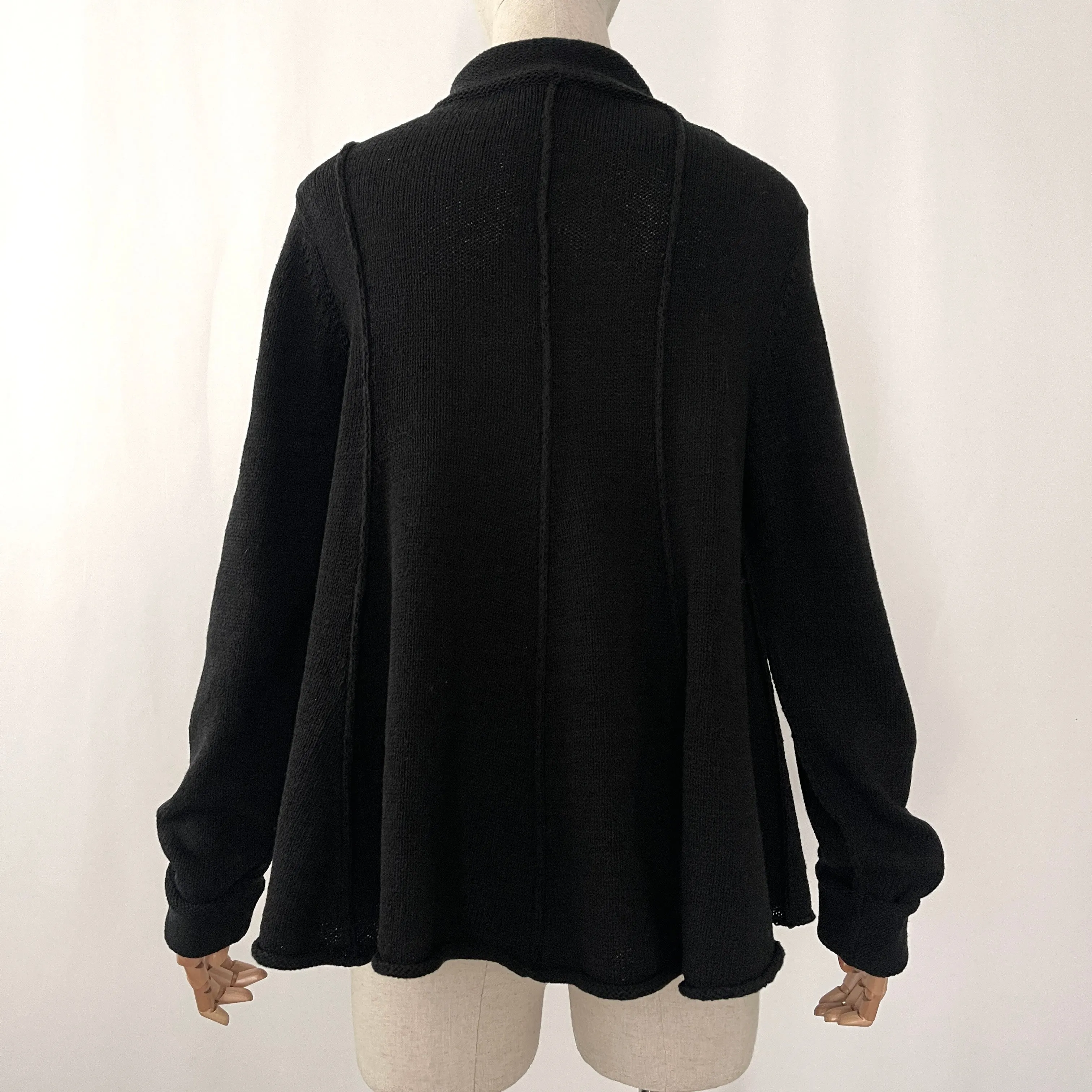 RUNDHOLZ Black Cardigan