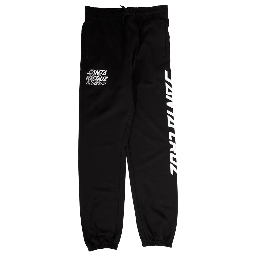 Santa Cruz Unwind Pull On Sweatpant Black Bottom